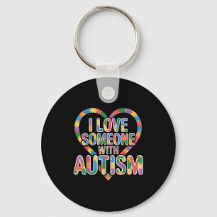 Chaveiro Consciência do autismo autista 