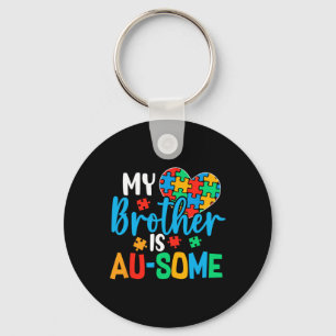 Chaveiro Consciência do Autismo Esquadrão de Apoio Suporte
