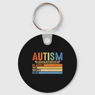 Chaveiro Conscientização Aceitação Autismo Mulheres Criança