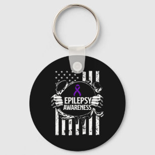 Chaveiro Conscientização da Epilepsia Guerreiro Epilético S