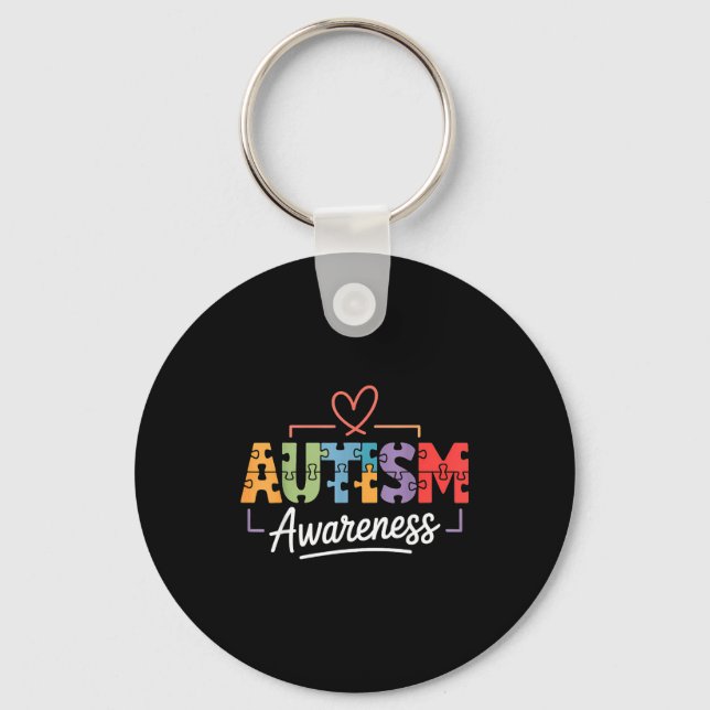 Chaveiro Conscientização do autismo (Frente)
