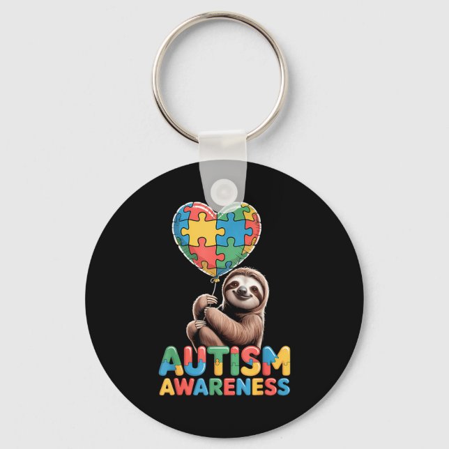 Chaveiro Conscientização do autismo  (Frente)