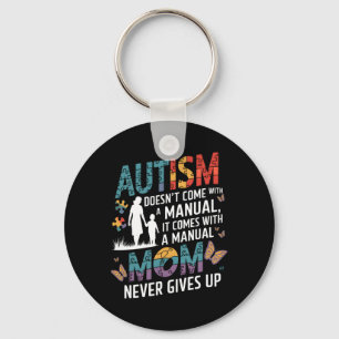 Chaveiro Conscientização do Autismo 2025 Não Vem Com Um Man