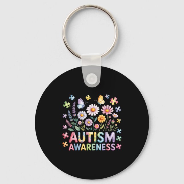 Chaveiro Conscientização sobre autismo (Frente)