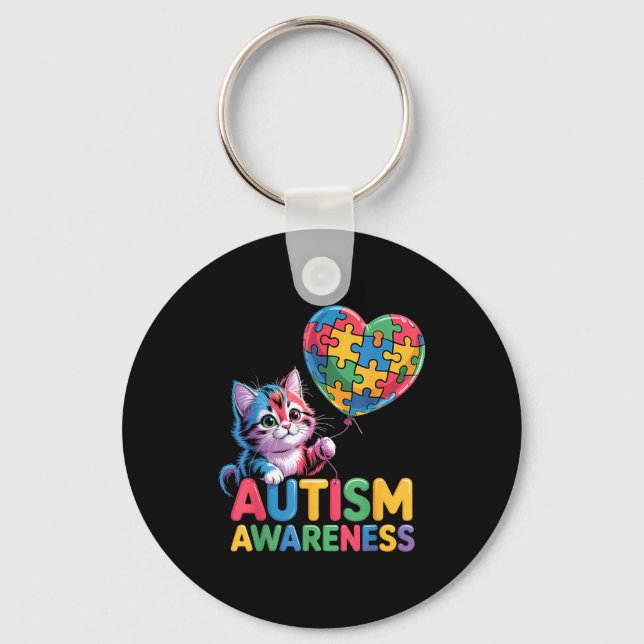 Chaveiro Conscientização sobre autismo (Frente)
