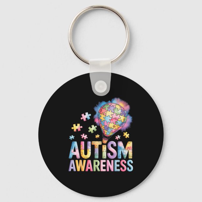 Chaveiro Conscientização sobre autismo (Frente)