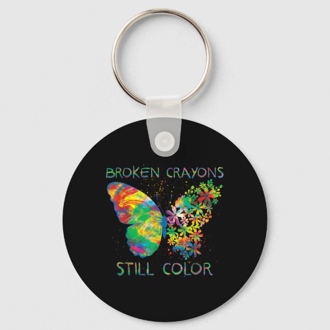 Chaveiro Conscientização sobre Saúde Mental Stay Colorfuls (Frente)