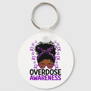Chaveiro Conscientização sobre Superdose Mãe Afro Afro-Amer