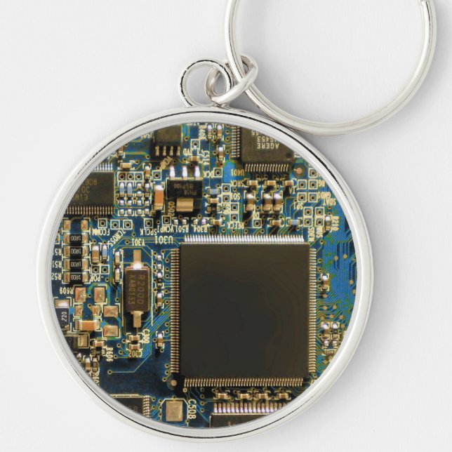 Chaveiro Conselho do circuito da unidade do Duro do computa (Frente)