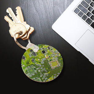 Chaveiro Conselho do circuito do Geek do computador - Luz v