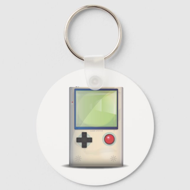 Chaveiro Console de Jogos Portátil (Frente)