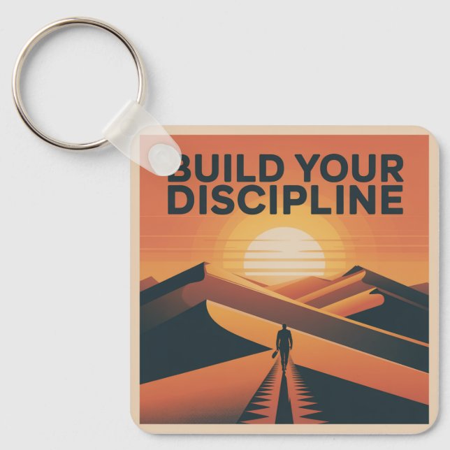 Chaveiro Construa Sua Disciplina (Frente)
