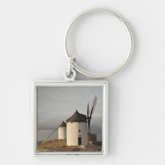 Chaveiro Consuegra, antigos moinhos de vento de La Mancha (Frente)