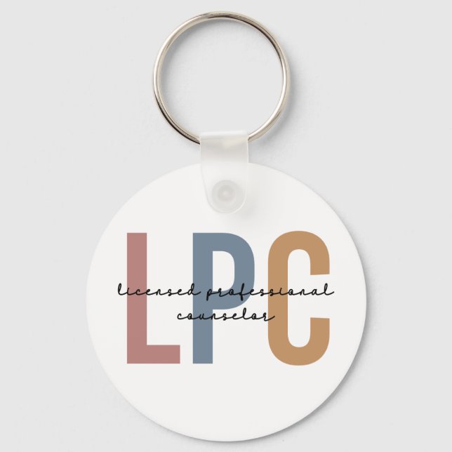 Chaveiro Consultor profissional licenciado LPC (Frente)