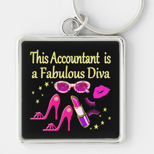 CHAVEIRO CONTABILISTA DIVA FABULOSA DIVA (Frente)