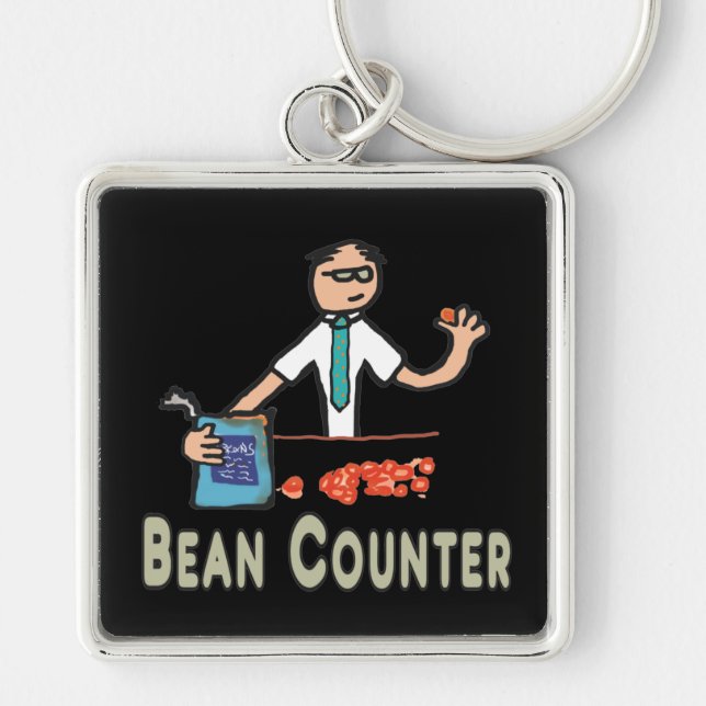 Chaveiro Contador de Bean Contador (Frente)