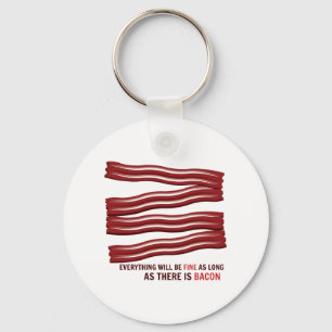 Chaveiro Contanto que houver bacon