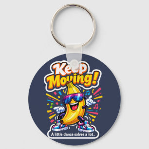 Chaveiro Continue se Movendo! – Banana Disco Dançante