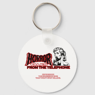 Chaveiro Contos do horror do anúncio retro do filme do
