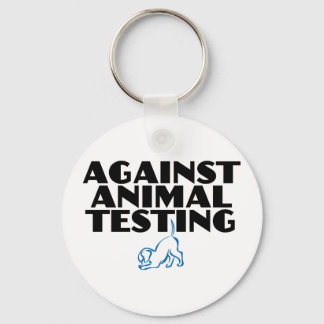 Chaveiro Contra testes em animais