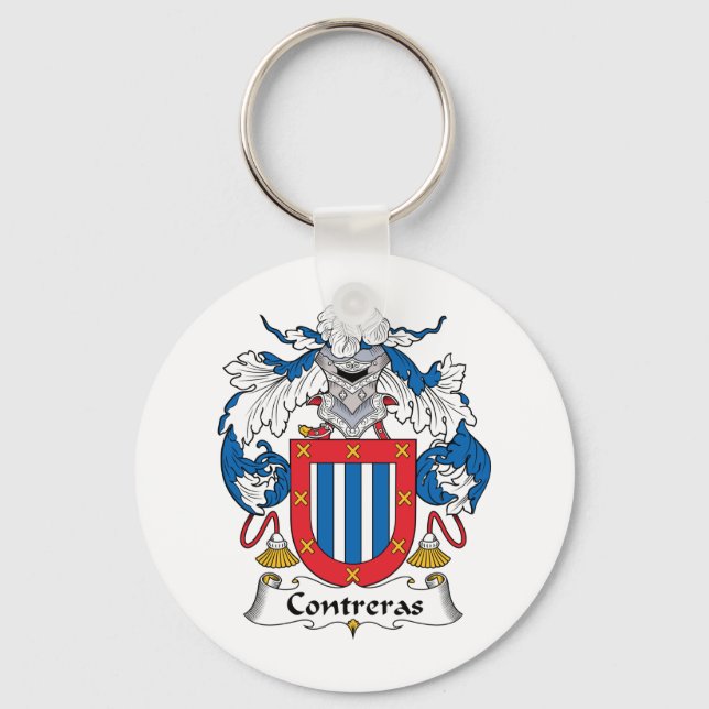 Chaveiro Contreras Family Crest (Frente)