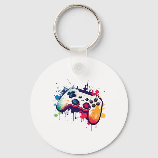 Chaveiro Controlar Todas As Coisas Do Gamer De Controlador  (Frente)