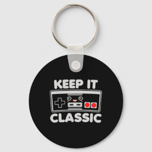 Chaveiro Controle de Video Game Keep It Clic Humor 80s Retr