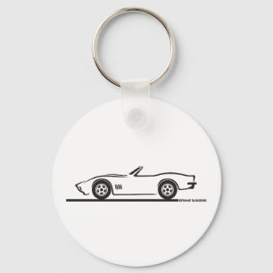 Chaveiro Conversível Corvette 1970-72