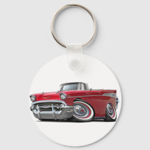 Chaveiro Convertible 1957 vermelho de Chevy Belair