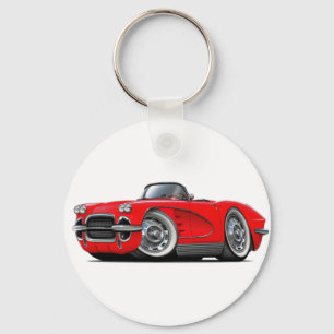 Chaveiro Convertible 1962 vermelho de Corveta