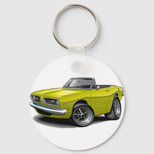 Chaveiro Convertible 1967-69 amarelo do Barracuda
