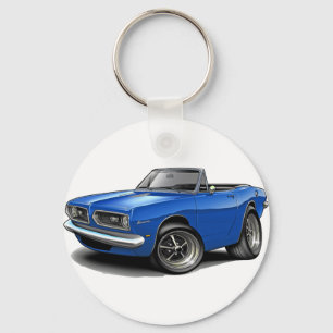 Chaveiro Convertible 1967-69 azul do Barracuda