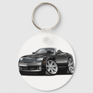 Chaveiro Convertible preto do fogo cruzado