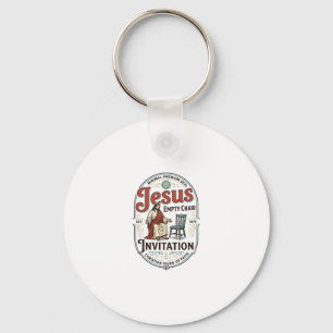 Chaveiro Convite de Cadeira Vazia de Jesus Convite de Cadei