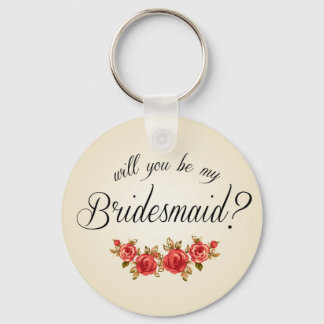 Chaveiro Convite para Bridesmaid