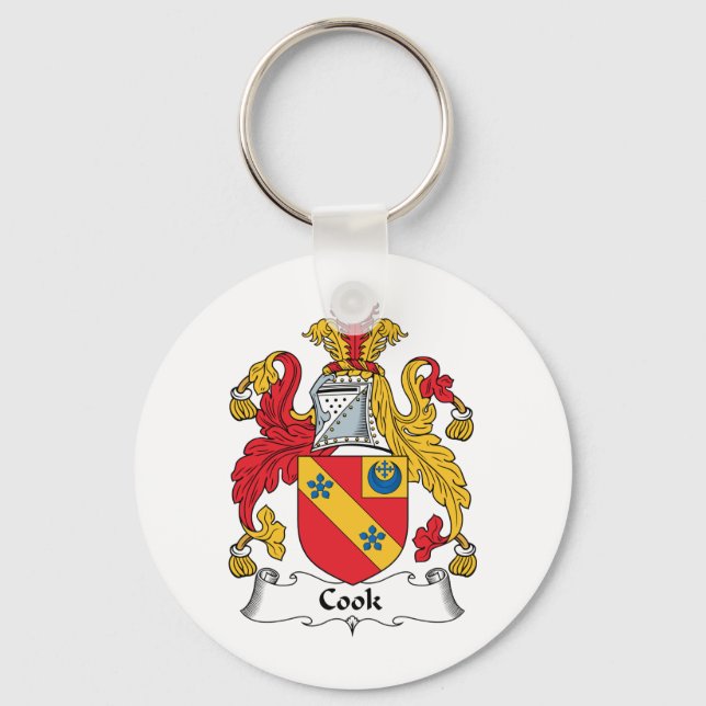 Chaveiro Cook Family Crest (Frente)
