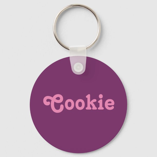 Chaveiro Cookie de Cadeia de Chaves (Frente)
