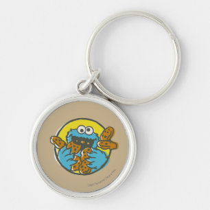 Chaveiro Cookie Monster Retrô