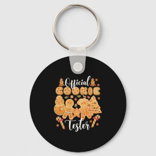 Chaveiro Cookie Oficial Tester Gingerbird Natal Baker