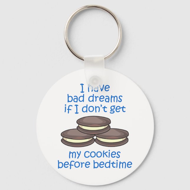 Chaveiro Cookies de hora de dormir (Frente)
