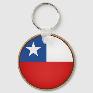 Chaveiro Cool Chile Flag Seal