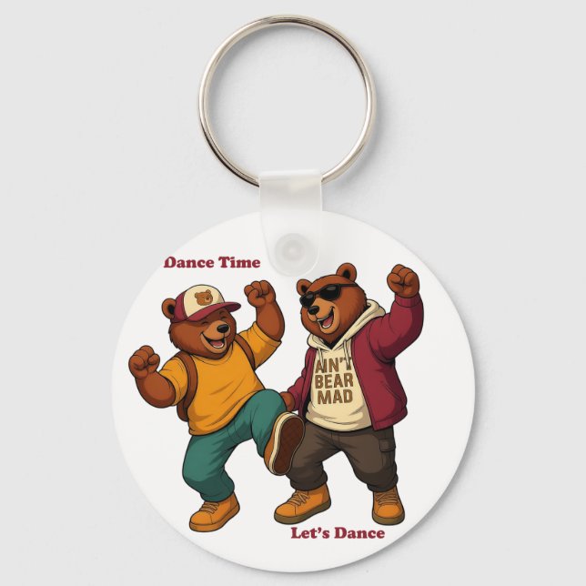 Chaveiro Cool Dancing Bears (Frente)