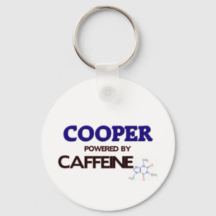 Chaveiro Cooper Powered by caffeine
