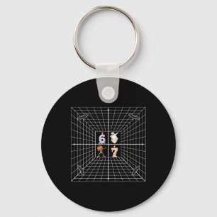 Chaveiro Coordenada 6 7 Professor de Matemática Engraçado M