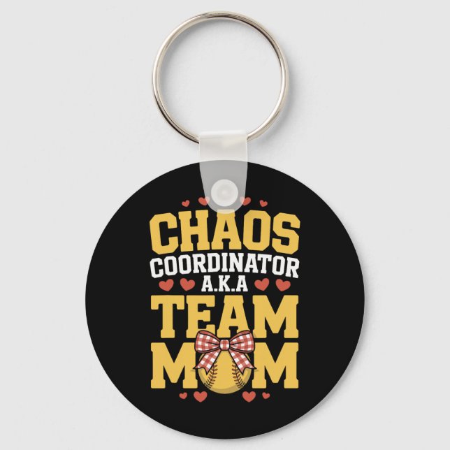 Chaveiro Coordenadora de Caos A.k.a Mãe da Equipe, Jogadora (Frente)
