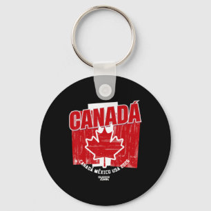Chaveiro Copa do Mundo de Fã de Futebol do Canadá 2026