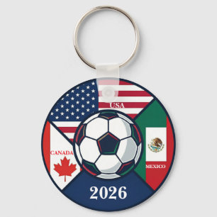 Chaveiro Copa do Mundo FIFA de 2026 EUA Canadá México