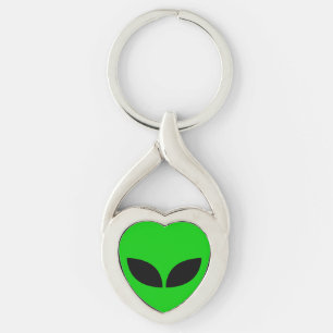 Chaveiro Copo de Papel Coração de Amor Alien