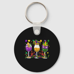 Chaveiro Copo De Vinho Do Carnaval Engraçado Festival De Be