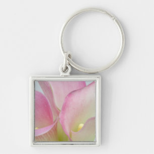 Chaveiro Copos-de-Leite Rosa
